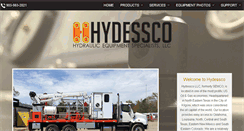 Desktop Screenshot of hydessco.com