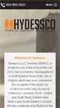 Mobile Screenshot of hydessco.com